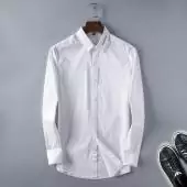 uomo dior chemises coton slim fit chemise maniche lunghe dior uomo france di1807